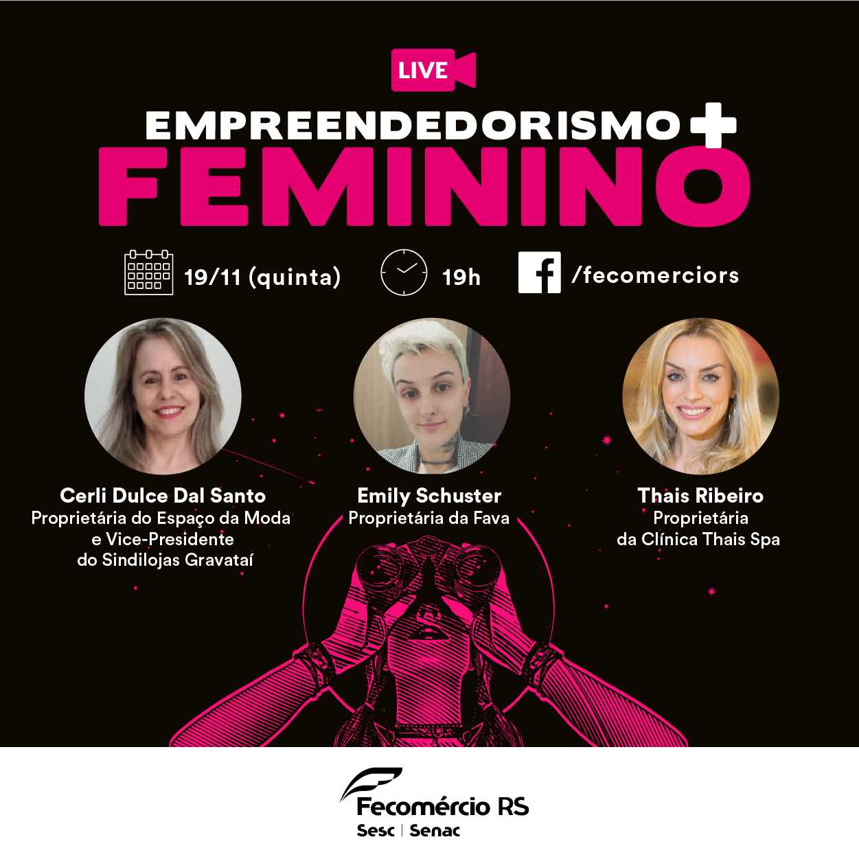 Critt promove live sobre os desafios da mulher empreendedora